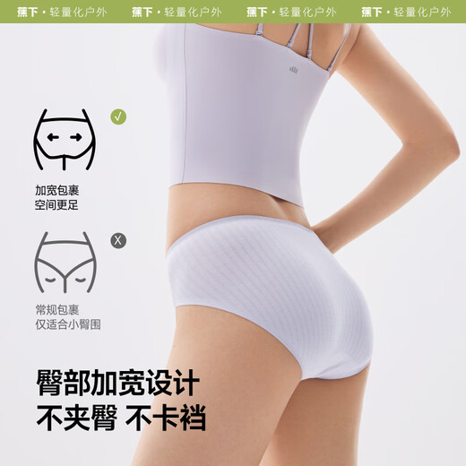 Beneunder Class A safety cotton underwear for women 100% cotton non-marking antibacterial and antibacterial bottom briefs mid-waist 25 new style