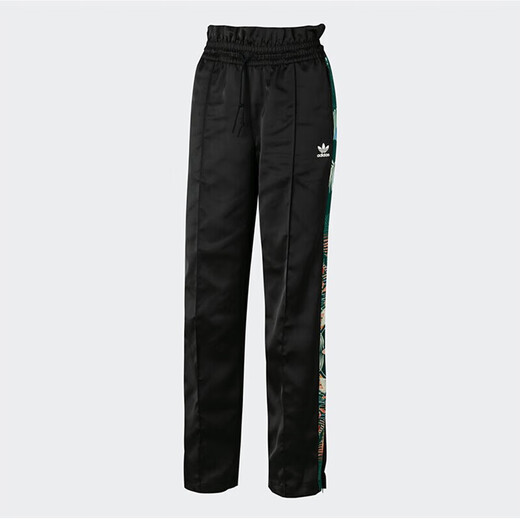 
Adidas (adidas) Clover Women's Pants 2025 Spring New Sports Pants Loose Casual Pants Comfortable Breathable Knitted Pants GR1389/Pants Leg Zipper XS