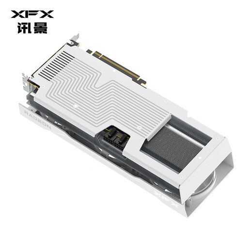 讯景（XFX）AMD RADEON RX 9070 雪狼 16GB 白色 全新电竞游戏设计智能学习台式电脑独立显卡 RX9070雪狼