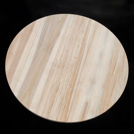 Wooden pot lid, handmade wooden pot lid, solid wood lid, wooden iron pot lid, household wooden steaming rice bucket lid, cooking rice and cooking, straight edge 17cm 1 inch