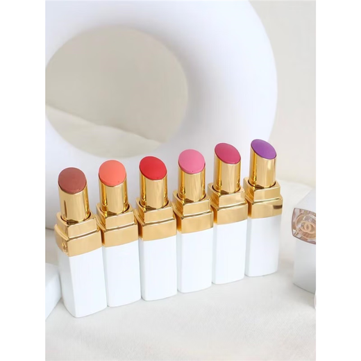 Chanel Chanel/Chanel 2025 spring new white tube lipstick lipstick 752 754 756 758 25 spring white tube #758