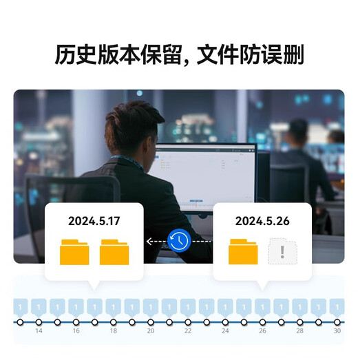 群晖（Synology）DS224+ 四核心 2盘位NAS 网络存储服务器 企业级私有云盘 磁盘阵列 局域网团队办公 文件共享备份  DS224+配希捷企业级4TB×2块