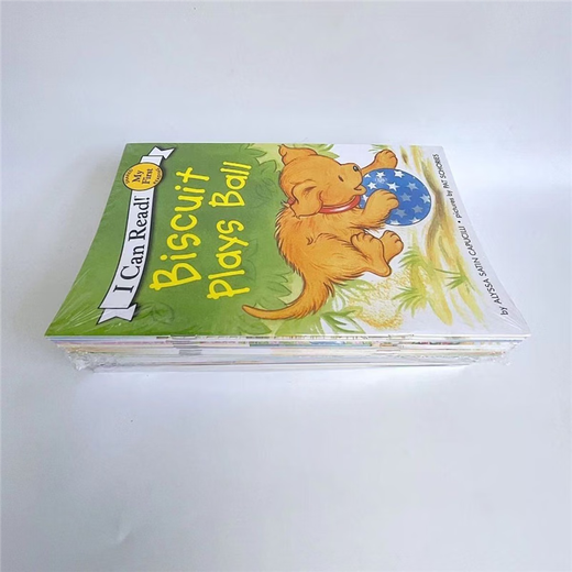 I Can Read Biscuit Biscuit Dog Series 29 volumes + 1 translated English picture book point reading version I Can Read Biscuit Biscuit Dog Series Standard Standard