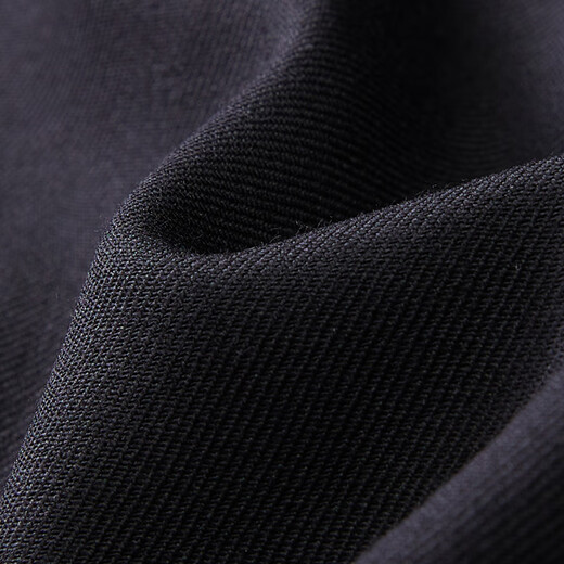 HECHTER Shopping mall same style wool windbreaker men's business casual woolen windbreaker jacket men's LJ21501 black 2XL (54)