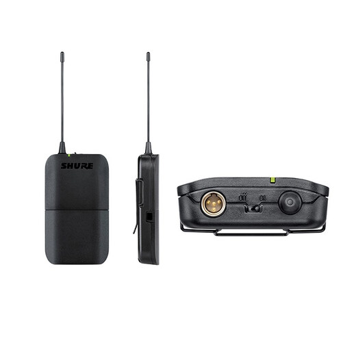 SHURE Shure BLX14 SM35 SM31 wireless microphone sports head-mounted ear-hook headset lavalier microphone stage performance speech teacher teaching training waist-mounted transmitter BLX14+WBH54T super-cardioid directional ear-hook microphone