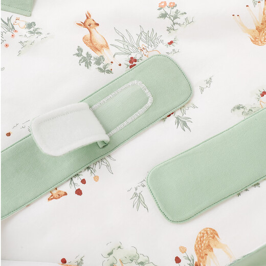 YEEHOO baby swaddle, four-season pure cotton delivery room swaddle, newborn baby anti-shock swaddle, Chunxun Shanye, recommended room temperature 18-22 90x90cm