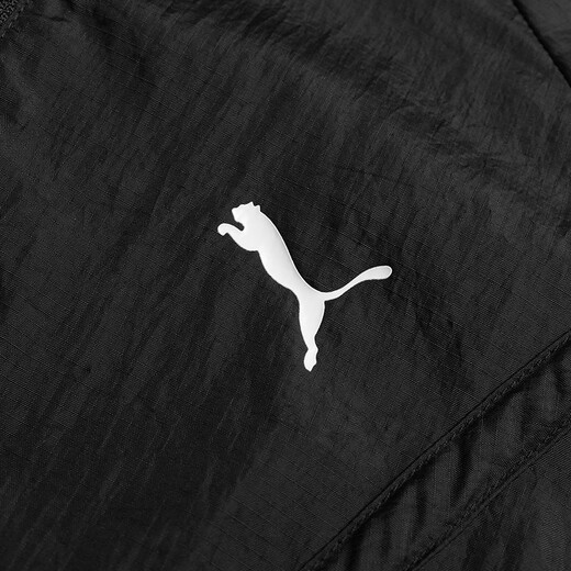 彪马（PUMA）外套女 2025夏季新款黑色休闲服立领透气上衣日常运动通勤夹克 633971-01 XS