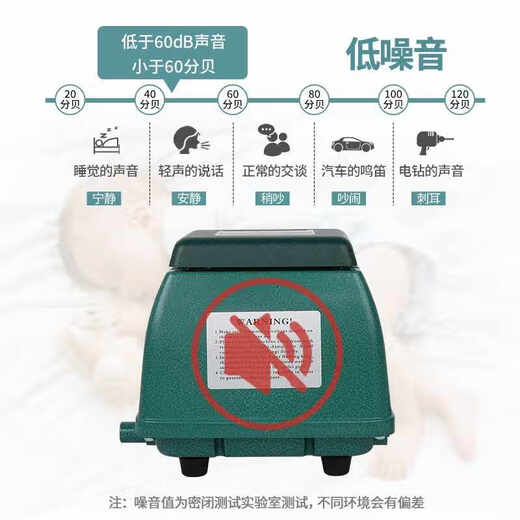 共度（Gong Du）鱼池增氧机 卖鱼增氧器 海鲜缸养鱼氧气机 大功率打氧机 大气量 ACO-9720（20W）标配单机