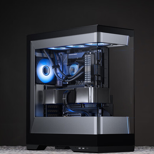 PHANTEKS追风者EVOLV S2 视界之窗黑色台式水冷电脑机箱海景房（配120风扇*4/360水冷位/隐藏线材/5090）