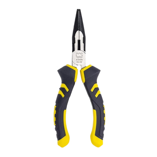 Great Wall needle nose pliers professional grade Cr-v European style needle nose pliers household hand pliers electrician needle nose pliers 8 inches 212048B
