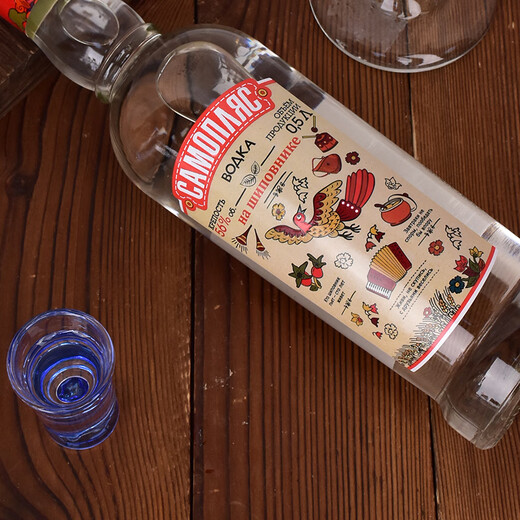 Yarich Russian original national pavilion imported bird vodka spirits foreign wine white wine original wine 500mL original wine 56 500mL 4 bottles