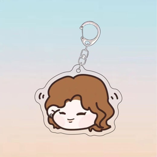 臻智安名侦探柯南动漫周边钥匙扣毛利兰灰原哀女生表情包书包挂件 A1389--款式2 5-厘米钥匙扣【D扣】