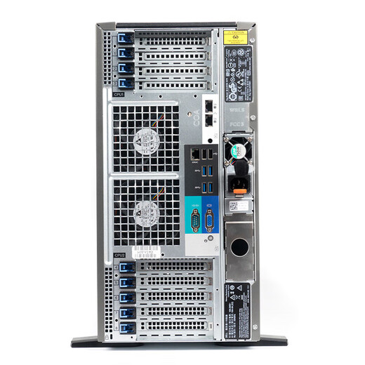 Dell (DELL) T640 Tower Server Deep Learning AI Artificial Intelligence GPU Simulation Computing Acceleration Desktop Computer Host 2*Gold Medal 5218R 40 Cores 2.1G 16G Memory/2*2TB SAS/H350