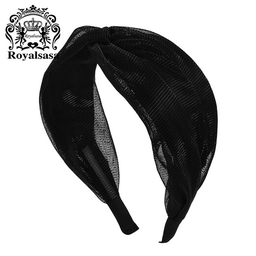 Royal sasa royal sasa high-end wide-brimmed headband with temperament and high skull pressure hair headband bundled hair outer hair accessories headdress for women