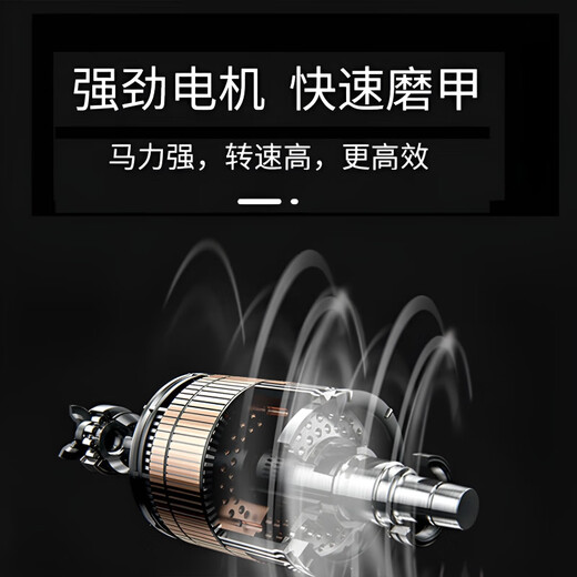 GERTHRON German Pet Nail Grinder Electric Pet Polishing Rechargeable Cat Nail Scissor Artifact Kitten Cat Catch Novice Knife Blue Lighted Enhanced Model 500mA + Replacement Grinding Head