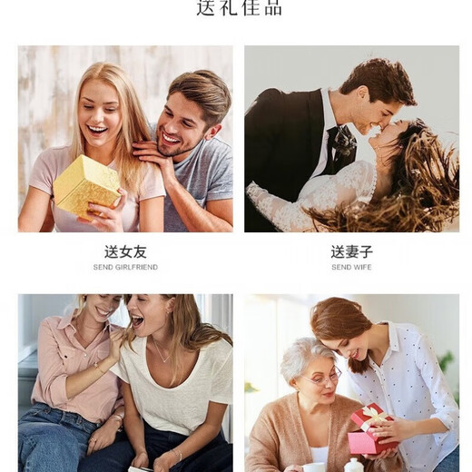 Dirholl platinum rhombus earrings for women, long tassel pattern, geometric ear hook jewelry, Valentine's Day birthday gift for girls, please contact customer service for custom engraving/writing of greeting cards.