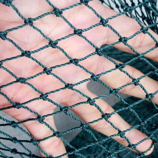 Chicken net, chicken net, fishing net, breeding net, fence net, nylon vegetable garden fence, climbing vine grid, chicken net, protective fish net, thickened 18 strands, 3 cm, thickened ribs, 1 meter high, 100 meters long