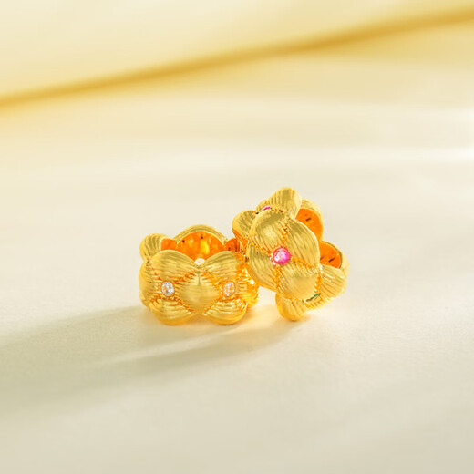 Zokai yellow 18K gold pendant small waist necklace simple and versatile birthday gift D11997