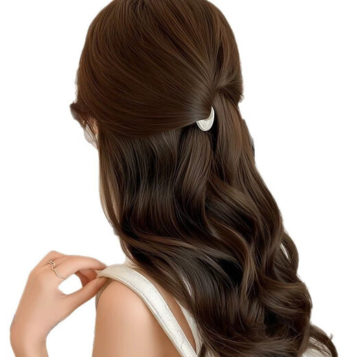 Rongxia Xiaoyu Hairpin Ball Head Small U-shaped Hairpin Women's High-Level Hair Hair Accessories U-shaped Small Fish Hairpin Black 3-piece Set