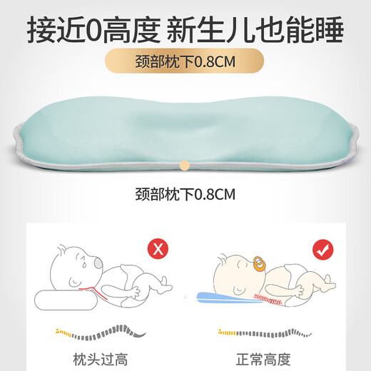 CORY Baby Shaping Pillow Corrects Head Shape 0-3 Years Old Newborn Baby Adjustable Pillow K8S Pink