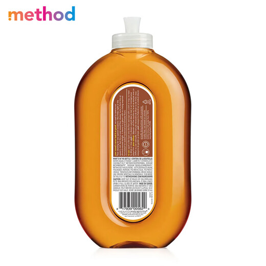 METHOD美国进口Method美方洁地板清洁剂 木质家具清洁养护剂杏仁香739ML 739ML原装