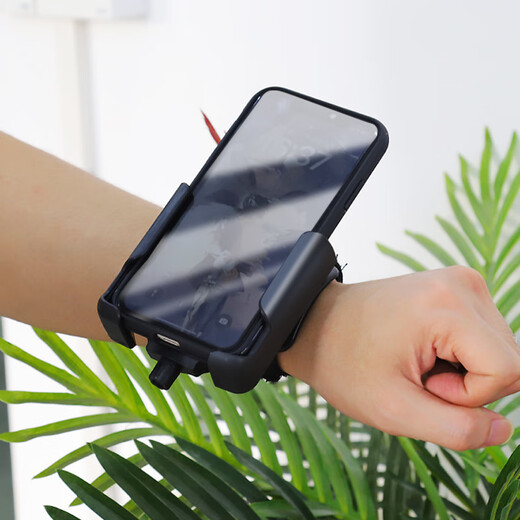 Fuhao's new rotating live broadcast wrist phone holder for driving, sports arm, mobile phone holder, takeaway, cycling, navigation, Didi, arm-specific model, 360-degree rotating stand + arm strap 37 cm