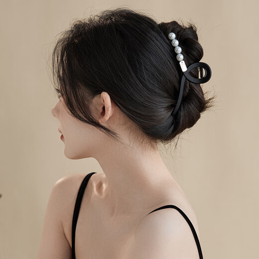 Chimera (CHIMERA) French bead frosted hair clip for women on the back of the head, shark clip, hair accessories, hair clip, birthday gift for girls