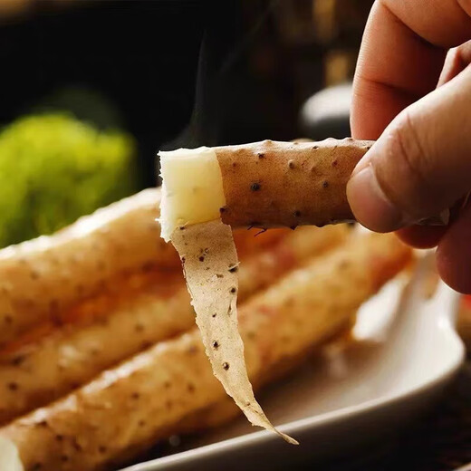 Hebei authentic iron bar yam, small white mouth iron bar yam, fresh yam, soft and waxy, sweet and fresh vegetables from the origin, 4Jin Jin is equal to 0.5kg, boxed (30cm-40cm)