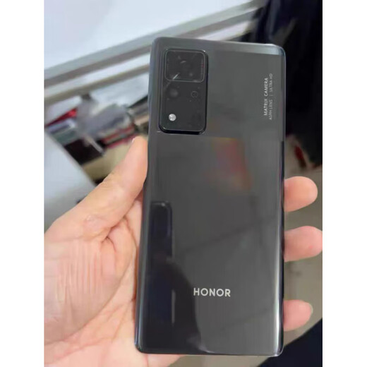 Honor (HONOR) is suitable for Honor V40 original back cover, original disassembly, glass back cover, v40 light luxury mobile phone glass back case, battery cover, Honor V40 back cover, Magic Night Black, 99 new, original disassembly