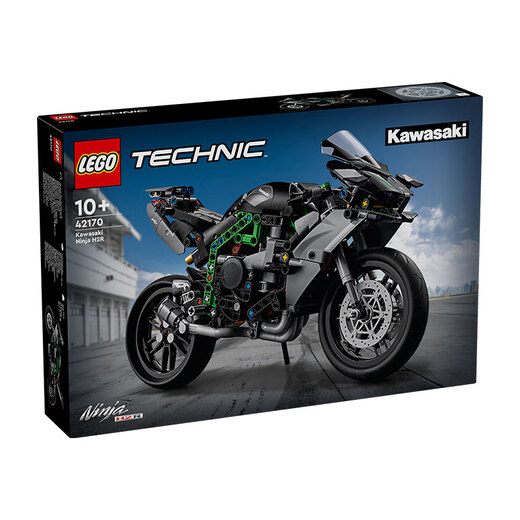 LEGO building block mechanical set series 42170 Kawasaki H2 motorcycle non-remote control boy toy birthday gift