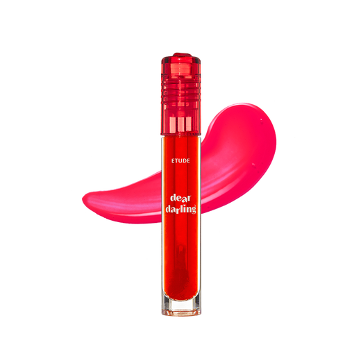 Etude House Korea Etude House Dear Lover AD dyed lip gloss long-lasting non-fading Ellie lip gloss lip glaze dyed lip liquid OR203 Grapefruit Red