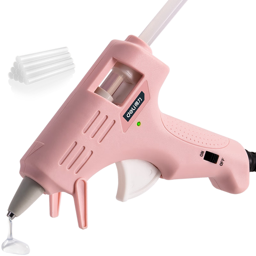 Deli hot melt glue gun children's handmade home powerful kindergarten DIY handmade fast glue release DL390022