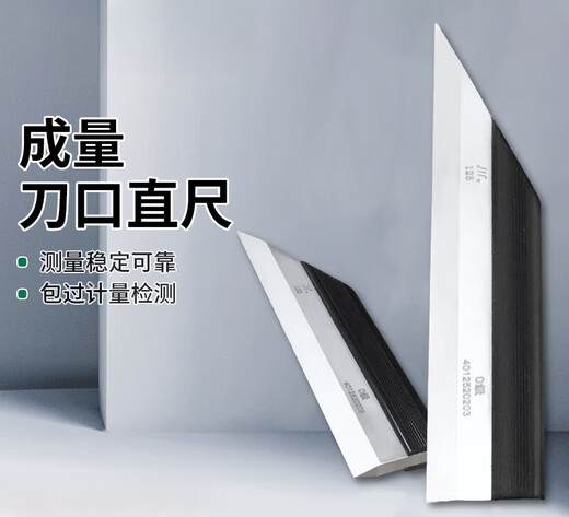 RSRDDY blade ruler high-precision grade 0 carbon steel measuring ruler flatness detection 125 175 225 city measurement ruler flat ruler blade ruler 125mm