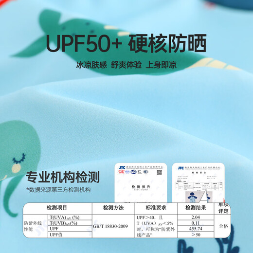 Qi Qi Xiong children's one-piece swimsuit summer new boys split swimsuit boy baby swimsuit girl sun protection clothes