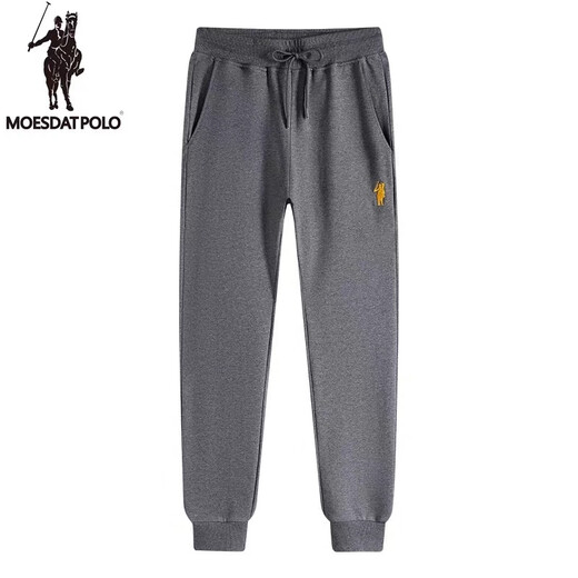 POLO SPORT American Ralph Lauren spring and autumn casual versatile pants loose leg drawstring sweatpants simple sports pants men's pants gray L
