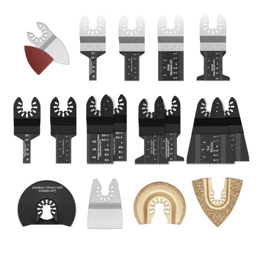 Universal Universal Saw Blade Opening Type Quick-Release Saw Blade Multifunctional Trimming Machine Home Woodworking Metal Kitchen and Bathroom Polishing 10mm Bi-Metal