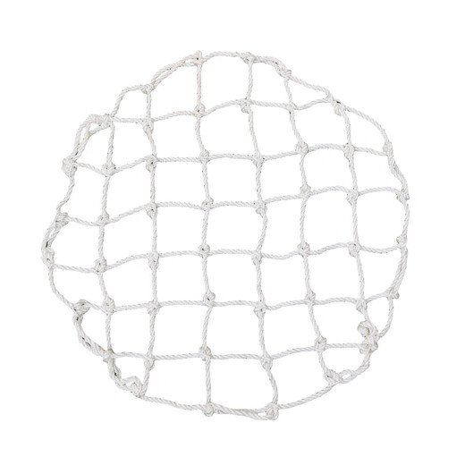 Xinbaolin anti-fall safety net, sewer anti-fall net, round manhole cover, nylon net, municipal inspection wellhead protective net, can be customized, white polyester stretch yarn 70 wells, 1 set (Jingcang)