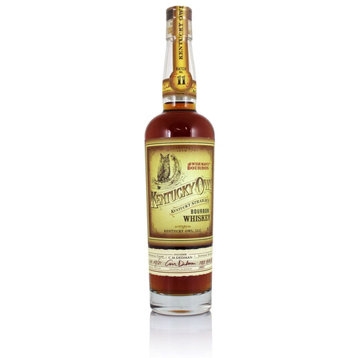 KENTUCKY OWL 肯塔基猫头鹰 第十一批美国波本威士忌700ml 59.4度 进口微瑕品