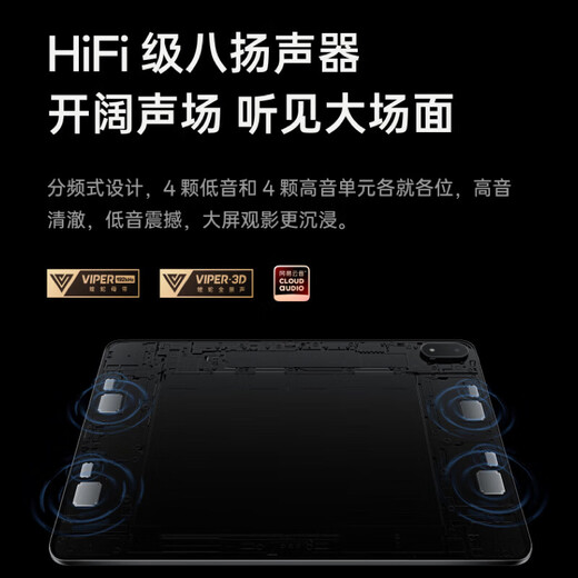 OPPO Pad 4 Pro National Subsidy 13.2-inch Tablet Computer 3.4K Ultra-clear Original Color Screen OnePlus Tablet for Office Games, Learning and Entertainment for Students Galaxy Silver 12GB+512GB Official Standard