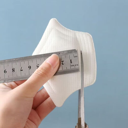 Sports shoes heel stickers to prevent heel falling off artifact women's shoes sandals anti-wear stickers children's shrinking artifact high heels anti-wear feet white 1 pair