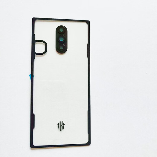 Red Magic original adapted to Nubia Red Magic 8Pro+ glass back cover mobile phone shell back shell rear screen NX729J back shell glass Red Magic 8spro/+ Deuterium Front transparent version with frame lens (original) shell