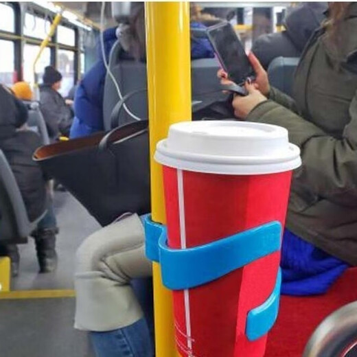 Baichao Bicycle Water Cup Holder Holds Milk Tea Kettle Stand No-Punch Coffee Cup Electric Vehicle Water Cup Portable Storage Bracket White No-Punch (Portable) Milk Tea Coffee Cup Model