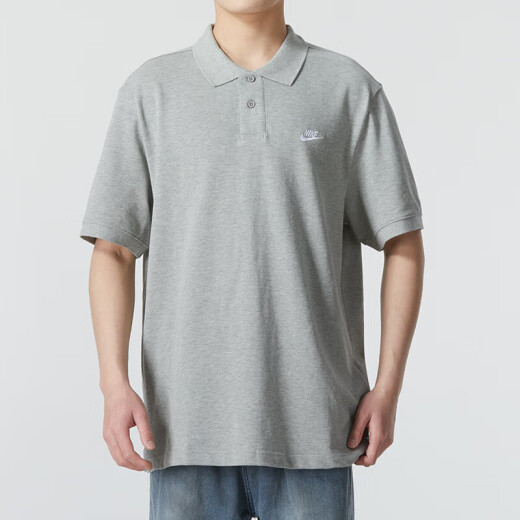 NIKE耐克polo衫T恤男装 2025夏季新款运动服宽松舒适跑步休闲网球短袖 FN3895-063 S
