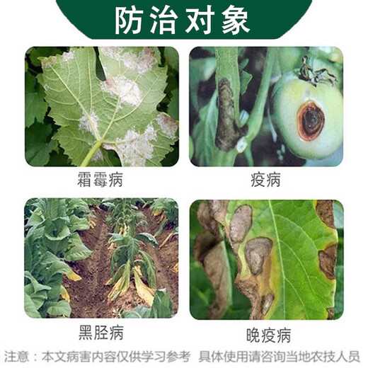 Hulian Plant Protection 80% Dimethomorph Water Dispersible Granules Cucumber Downy Mildew Pesticide Fungicide 10g*10 Bags