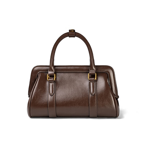 Barbie Bag Women's Bag Retro Light Luxury Portable Bowling Bag Shoulder 2025 New Crossbody Bag Bestie Birthday Gift Brown Gift Box Packaging/Easy Gifting