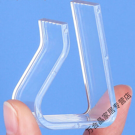 Soft rubber door curtain holder clip air-conditioning partition curtain transparent storage clip supermarket punch-free windproof shopping mall exterior door 8 pieces can clip 3.5-5.5 cm thick to prevent falling off