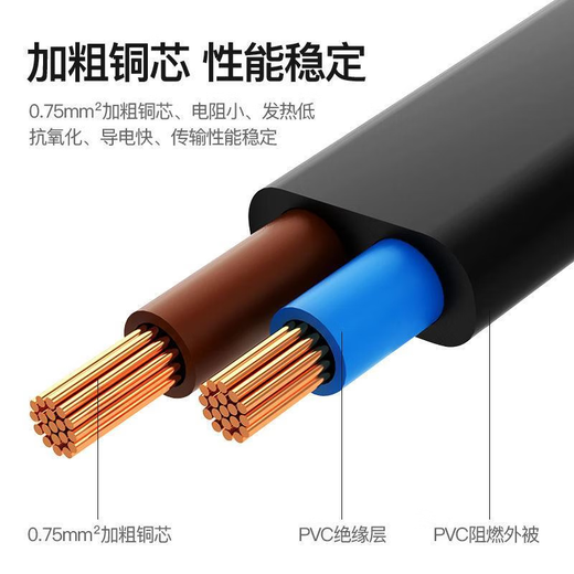 Adecuado para HP HP Tank672 original 675 676 678 Tinta impresora Copiadora Cable de alimentación de dos agujeros 3M 3M