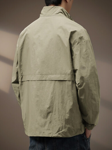 New Balance high-end brown mountain sun protection jacket for men spring and autumn new American outdoor jacket fishing loose top for men brown L suitable for 125-145 Jin Jin equals 0.5 kg