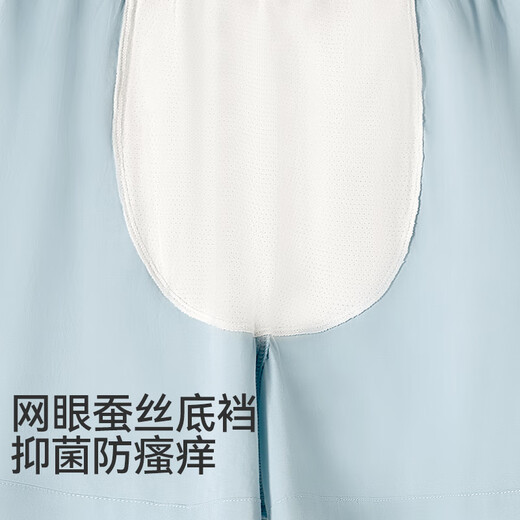 Jiu Suiban children's home underwear boys' spring and summer pure cotton loose boxer pajamas shorts teenagers silk crotch Aluo pants