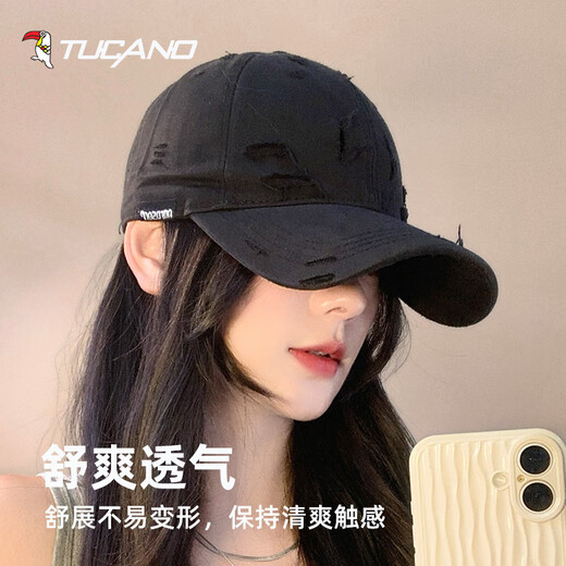 Woodpecker (TUCANO) high-quality winter hole-in-the-wall warm hats for men and women, baseball caps, cotton peaked caps, enlarged and widened soft top hats